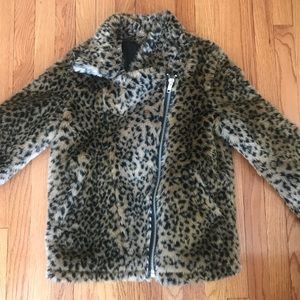 UNIF Faux Leopard Jacket